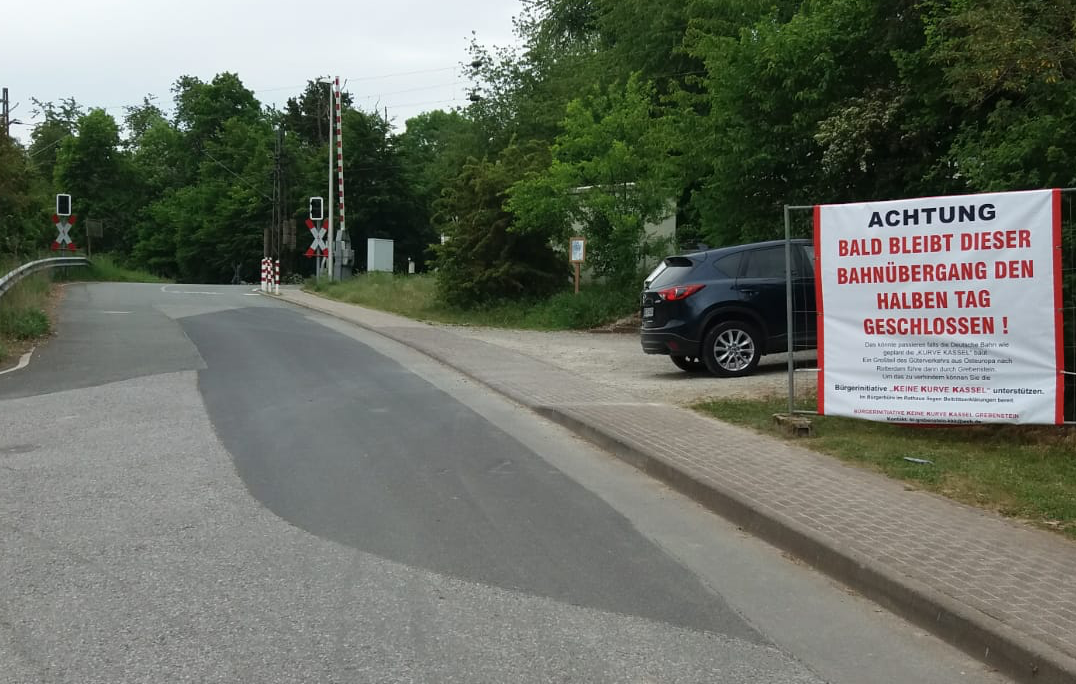 Plakat am Schinderberg